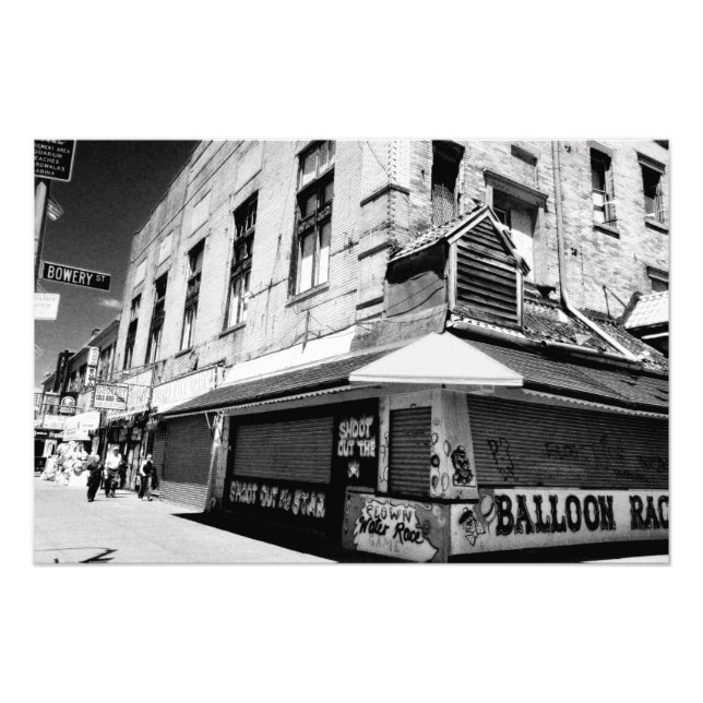Photo Impression photographique 'Coney Island Bowery' (Devant)