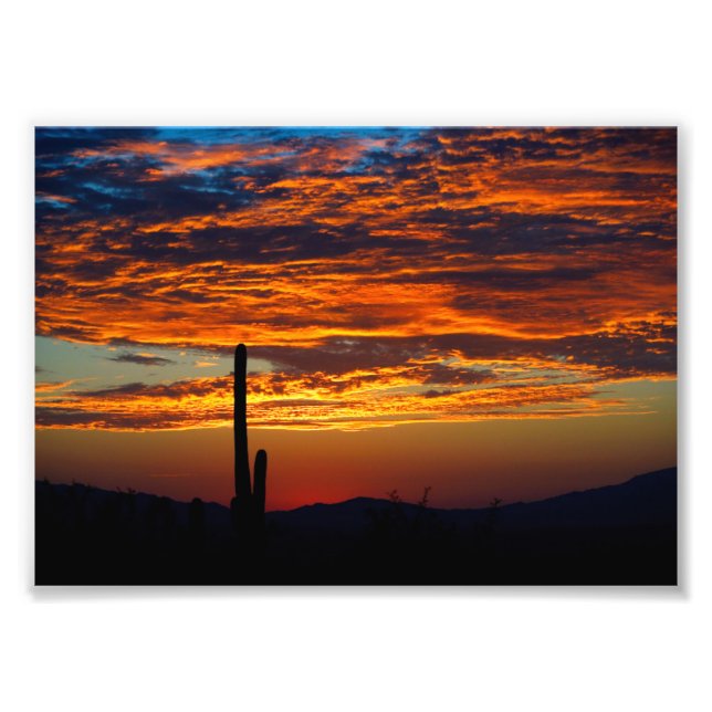 Photo Impression photographique-Coucher de soleil sur ca (Devant)