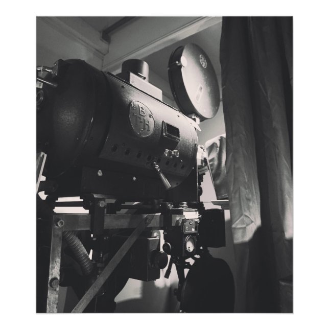 Photo Impression photographique de caméra de cinéma vint (Devant)