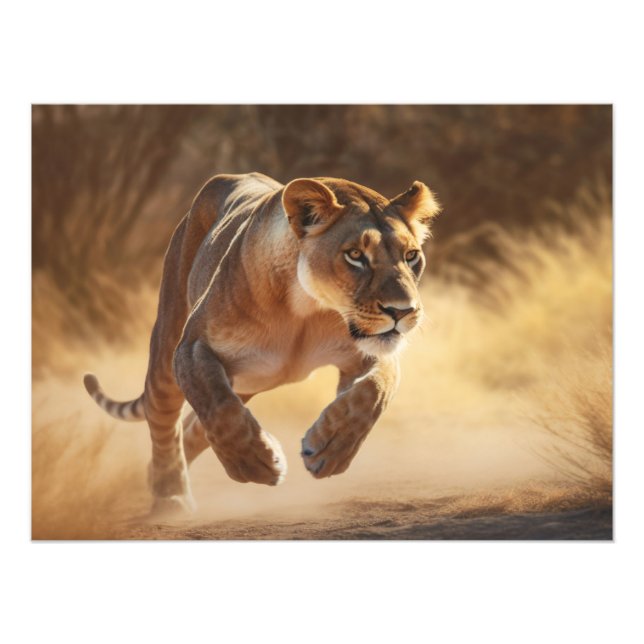 Photo Impression photographique-Lionne (Devant)