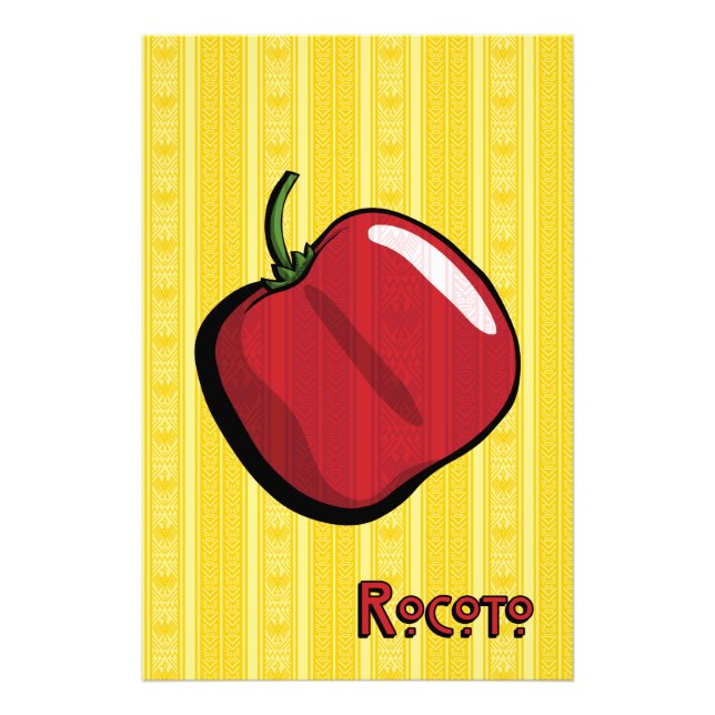 Photo Impression Rocoto Chili Pepper Art (Devant)