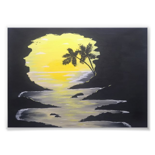 Photo Impression Sunrise Cave 5x7 (Devant)