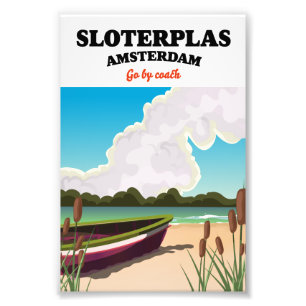 Photo Impression sur toile Sloterplas Amsterdam