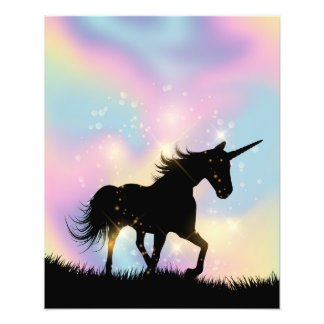 Photo Impression Unicorne | Décor Unicorn Pour Chambre F