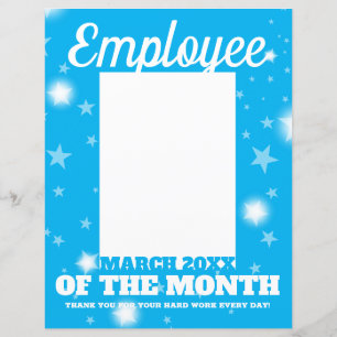 photo insert employé du mois en-tête de lettre MAR