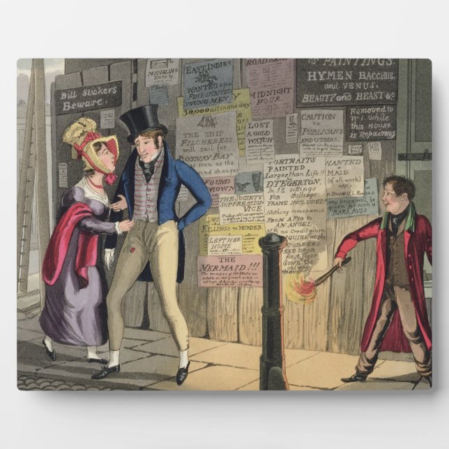 Photo Intempérance, plaque 5 de 'Le nécessaire qualifica (Devant)