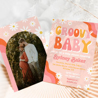 Photo Invitation Baby shower Super