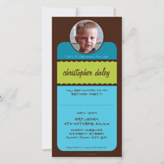 PHOTO INVITATIONS D'ANNIVERSAIRE :: cirque 1