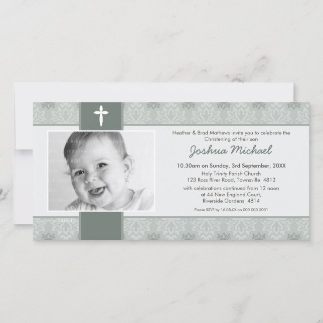 PHOTO INVITATIONS DE NOËL :: jolie 7L (Devant)