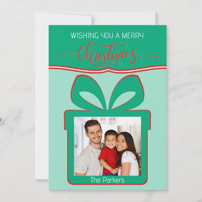 Photo Joyeux Noël Appartement Carte de voeux (Devant)