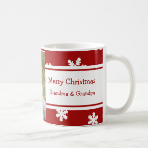 Photo Joyeux Noël Grand-parents Mug