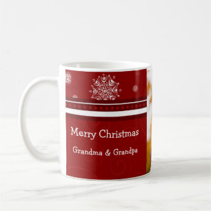 Photo Joyeux Noël Grand-parents Mug