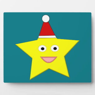 Photo Joyeux petit Noël étoile Plaque