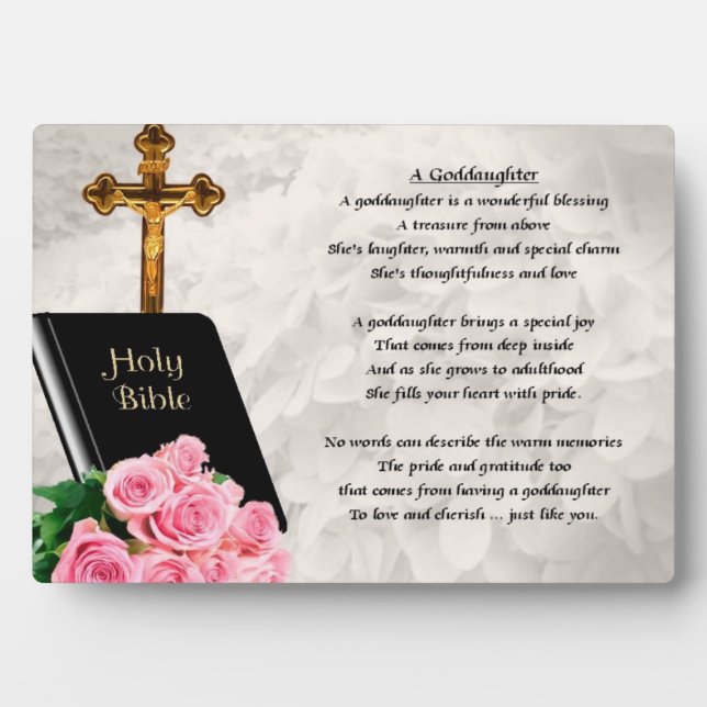 Photo La Bible et le Rose Godgirl Plaque (Devant)
