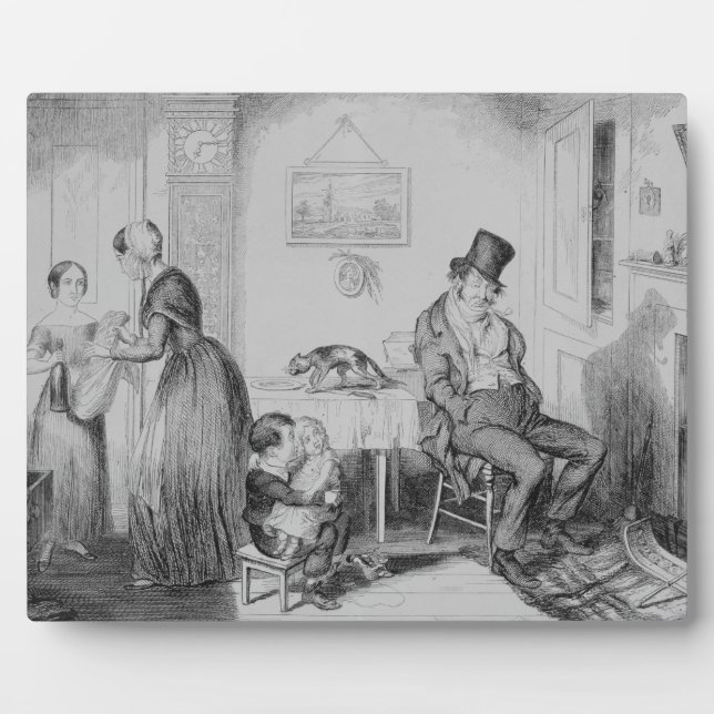 Photo La Bouteille, Plaque II, Il est libéré de son em (Devant)