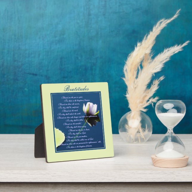 Photo La Plaque des Béatitudes (Insitu)