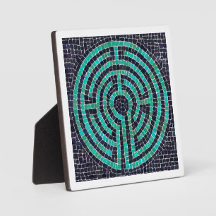 Photo LABYRINTH III 5.25 Plaque Carré - Blanc