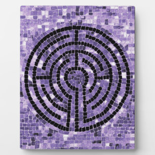 Photo LABYRINTH VI 8x10 Plaque avec Easel