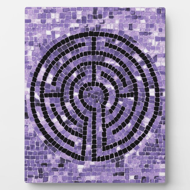 Photo LABYRINTH VI 8x10 Plaque avec Easel (Devant)