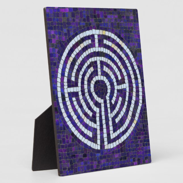 Photo LABYRINTH VIII 8x10 Plaque avec Easel (Côté)