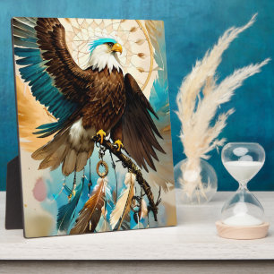 Photo L'aigle Dreamcatcher   Plaque de table