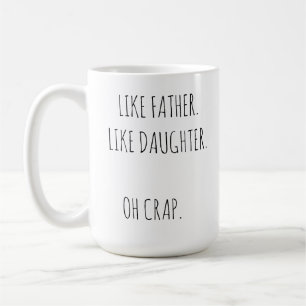 Photo Like Père Like fille/fils Coffee Mug