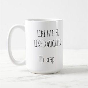 Photo Like Père Like fille/fils Coffee Mug