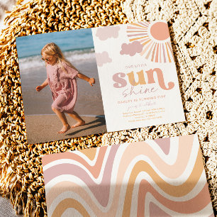 Photo Little Sunshine Invitation Anniversaire