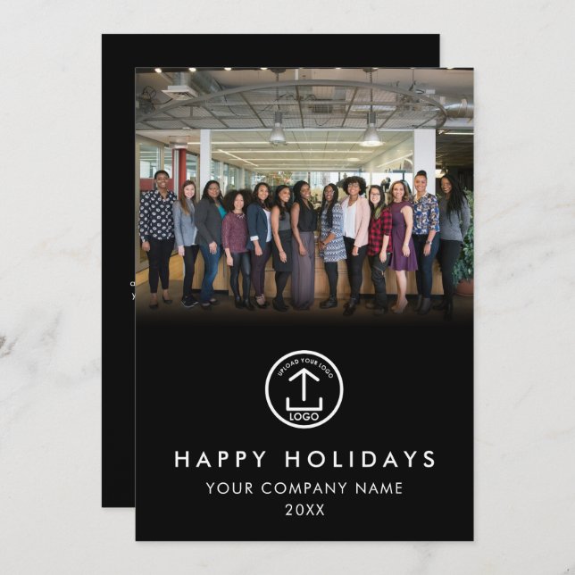 Photo Logo photo de l'équipe d'affaires moderne No (Devant / Derrière)