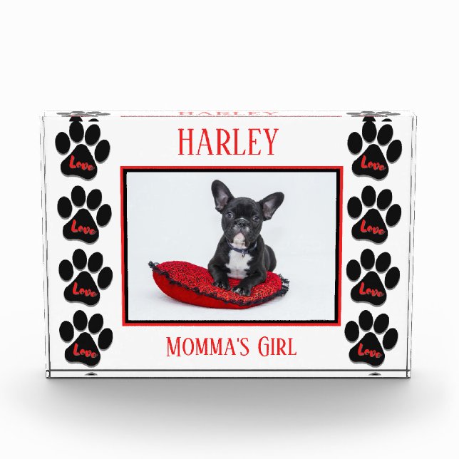 Photo Love Chig Paws Bloc horizontal Photoblock (Devant)