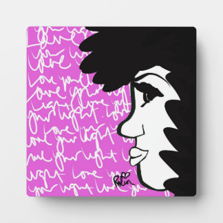 Photo Love Your Light Plaque with Easel