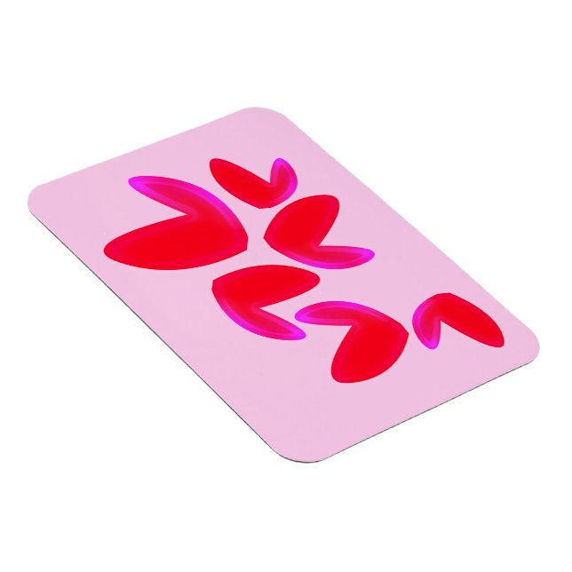 Photo magnet with Hearts (Côté Droit)