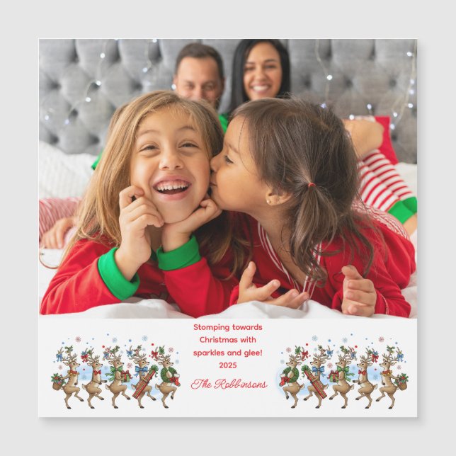 Photo Marche amusante Stomper Rennes de Noël (Devant)