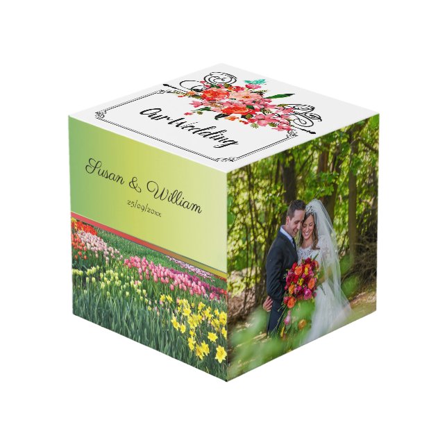 Photo mariage Favoriser Cube (Angle devant)