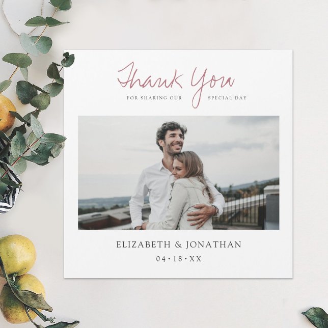 Photo Mariage Merci magnétique (Créateur téléchargé)