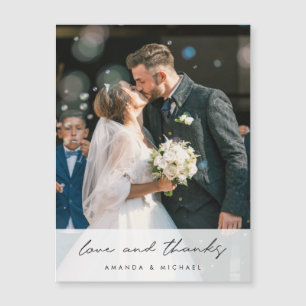 Photo Mariage Merci magnétique