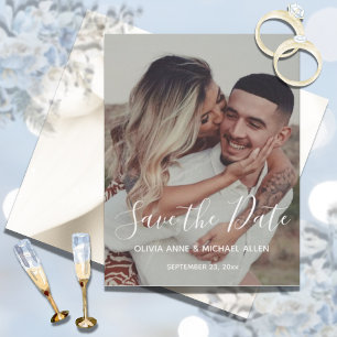 Photo Mariage moderne Enregistrer la date