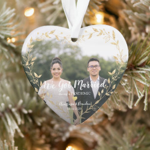 Photo Mariée pendant la pandémie Mariage Keepsak