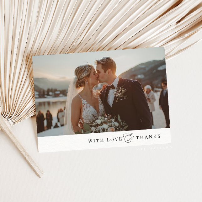 PHOTO MERCI moderne minimaliste élégant (Créateur téléchargé)