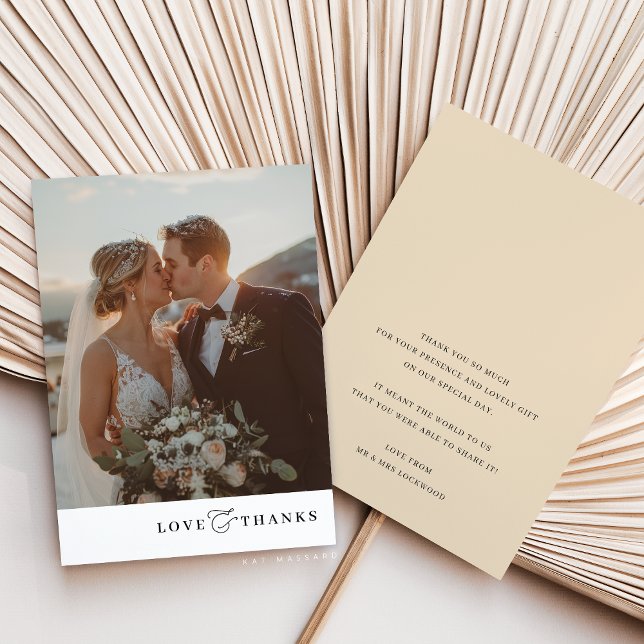 PHOTO MERCI photo moderne élégante (Créateur téléchargé)