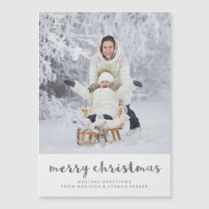 Photo minimaliste argentée de Joyeux Noël