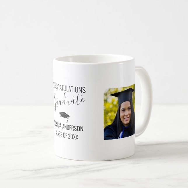 Photo moderne 2 | Graduation Café Mug (Devant droit)