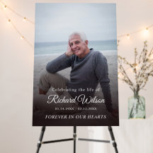 Photo moderne Célébration de la vie funéraire Memo