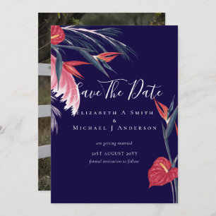 PHOTO moderne Dates de sauvegarde Pampas Grass Tro