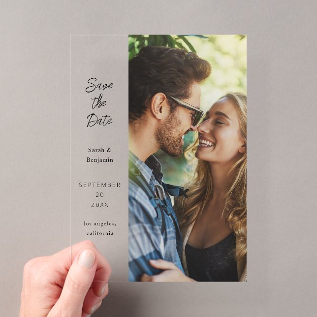 Photo Moderne & Faire-Part de Date de Mariage sur  (In situ (ordinateur de poche))