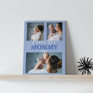 Photo Moderne Je t'aime maman   3 Plaque de collage phot