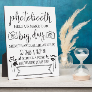 Photo Mot-dièse du mot-clé de la fête de mariage Plaque 