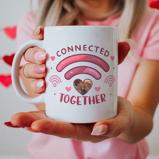 Photo Mug Couple Personnalisable, Connecté Ensembl (Créateur téléchargé)