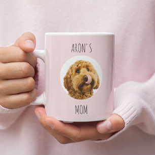 Photo Mug de maman chien personnalisée   Cadeau ro