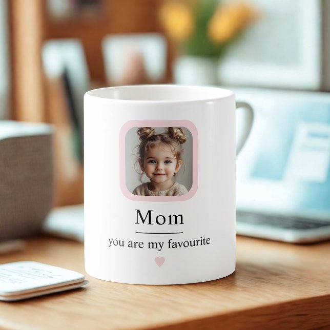 Photo Mug de maman personnalisée | Tu Es Mon Favor (Créateur téléchargé)